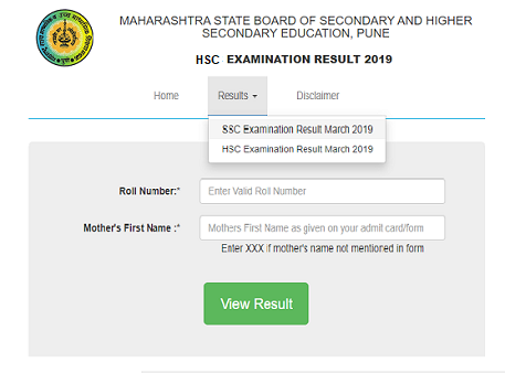 Maharashtra class 12th result